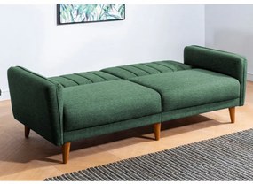 Canapea Extensibilă cu 3 Locuri Aqua, Verde