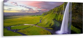 Tablou cu cascade (120x50 cm)