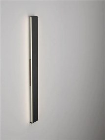Aplica exterior neagra liniara 100cm IP65 LED 3000K RANGE