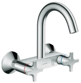 Baterie bucatarie dubla comanda Hansgrohe Logis M32 Eco cu 1 jet 71284000