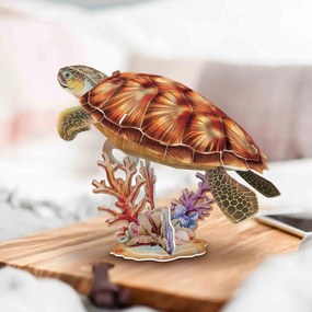 PUZZLE 3D TESTOASA MARINA 31 PIESE - CUBICFUN (CUDS1080h)