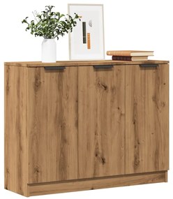 vidaXL Dulap, stejar artizanal, 90,5x30x70 cm, lemn prelucrat