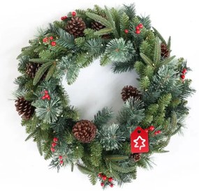 Coronita de Craciun Decorata 50 LED 60 cm