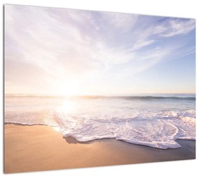 Tablou cu plaja cu nisip (70x50 cm), în 40 de alte dimensiuni noi