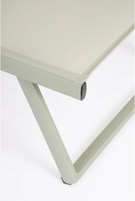 Șezlong de grădină taupe din metal Taylor – Bizzotto