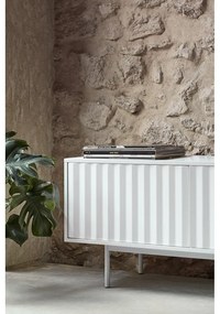 Masă TV albă 180x52 cm Sierra – Teulat