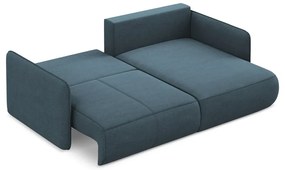 Colțar albastru extensibil/cu spațiu de depozitare (cu colț pe partea dreaptă) Nanea – Makamii