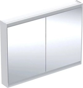 Dulap cu oglinda Geberit One ComfortLight 120 cm alb