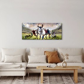 Tablou - Fotbal (120x50 cm)