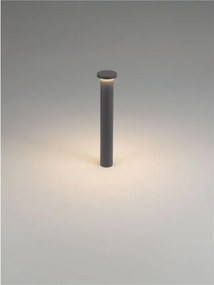 Stalp de exterior LED 2700K, IP65 BAST H-45cm gri inchis