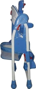 Scaun de masa pentru copii si bebe Baby Care™ reglabil in 3 trepte,pliabil, centura de siguranta, sezut comfortabil, masuta detasabila, functie
