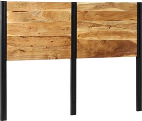 vidaXL Tăblie 140 cm lemn masiv de salcâm și fier