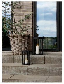 Felinar cu LED negru cu USB (înălțime 35 cm) Firefly – Zone