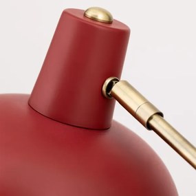 Orion - Lampă de masă FEDRA 1xE14/40W/230V roșu/alamă