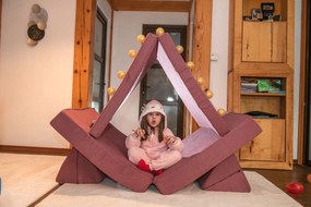 Canapea modulara copii X-jump - Turquoise