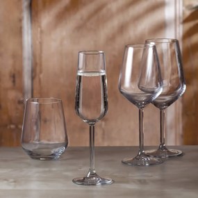 Set 6 pahare sampanie 195ml, Allegra