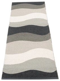 Covor tip traversă pentru interior și exterior gri 70x200 cm Urvi Metal – Pappelina