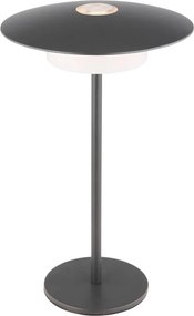 Globo 21024G-LED Lampă de masă reîncărcabilă cu control tactil KYLER LED/3W/3,7V 1800/2700/3000K gri