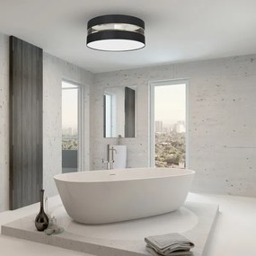 Plafonieră ULTIMO 2xE27/60W/230V neagră