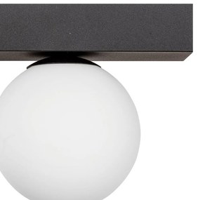Aplica Perete sau Tavan, 1xG9, Negru, SPHERE