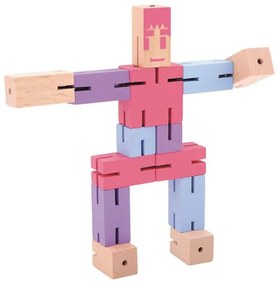 Joc logic 3D puzzle Figurina violet
