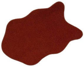 Blană burgundy sintetică 60x90 cm Sherpa – Casa Selección