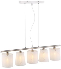 Globo 15430-5H - Lustră pe cablu NEMMO 5xE14/25W/230V