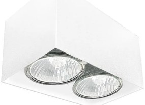 Brosline 1077 - Spot CAGE 2xGU10/10W/230V alb