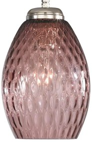 Lustra moderna cu 5 pendule design italian 10008 Amethyst