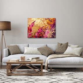 Tablou - Pictură abstractă de flori II. (70x50 cm)