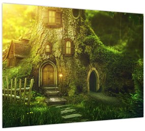 Tablou - Pădure de poveste (70x50 cm)