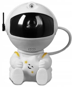 Proiector LED RGB LED/5W/5V astronaut + telecomandă