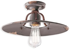 Plafoniera design retro realizata manual din ceramica COUNTRY, 40cm