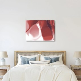 Tablou - Floare abstractă roșie N⁰3 (70x50 cm)
