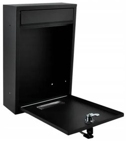 Cutie poștală neagră 21,7x32 cm