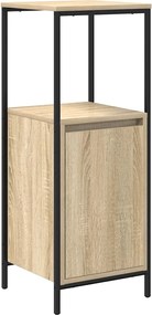 vidaXL Dulap de baie cu rafturi Stejar Sonoma 36x35x95 cm