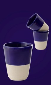 Pahar Arhitect Glaze Cobalt (2 Glazuri) 200 ml