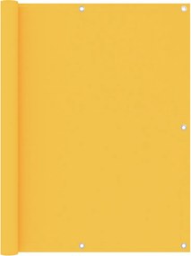 vidaXL Paravan de balcon, galben, 120 x 300 cm, țesătură oxford