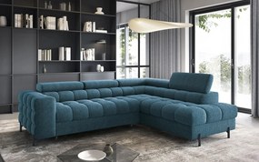 Colțar lemn masiv Ferry Extensibil Material Amore 40, 276 × 72 × 200 cm