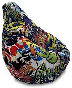 Fotoliu puf copii, Nirvana Light Pufrelax, Material Impermeabil - Urban Style