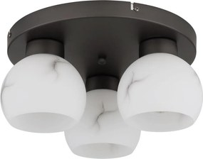 Globo 15999M-3D - Plafonieră RAGUSA 3xE27/60W/230V Ø 31,5 cm