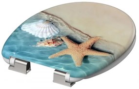 Schütte 82196 - Capac WC BEACH SoftClose din duroplast