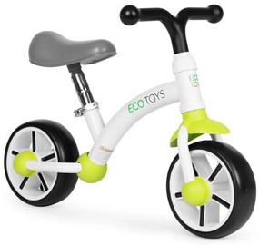 Jogging biciclete cu roți EVA scaun reglabil verde