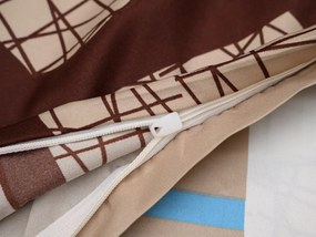 Lenjerie de pat din microsaten TESSIMO, bej Dimensiune lenjerie de pat: 70 x 90 cm | 140 x 200 cm