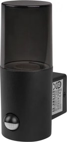 Aplica de exterior cu senzor 1xE27/40W/230V IP44 negru/fumuriu