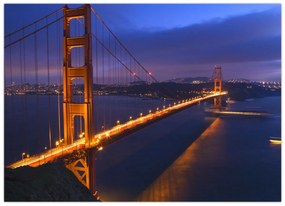 Tablou - Podul Golden Gate (70x50 cm)