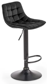 Scaun de bar Kinsley, negru