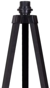 Lampadar Duolla 1xE27/60W/230V d. 44 cm crem/wenge