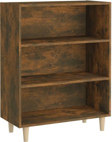 vidaXL Servantă, stejar fumuriu, 69,5x32,5x90 cm, lemn prelucrat
