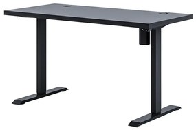 Birou de scris electric Elir cu înălțime reglabilă 120 cm - negru